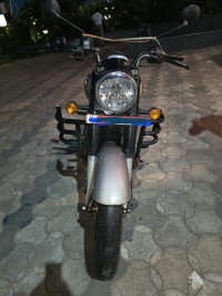 Dark Gun Metalgray Royal Enfield Classic 350 Dual Channel BS6