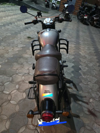 Dark Gun Metalgray Royal Enfield Classic 350 Dual Channel BS6