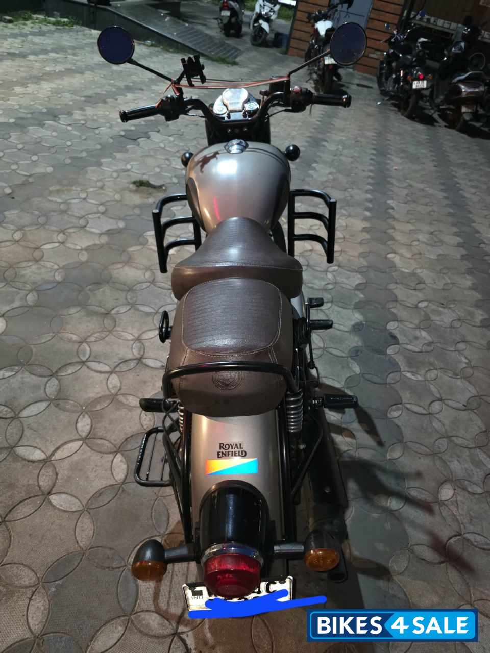 Dark Gun Metalgray Royal Enfield Classic 350 Dual Channel BS6 Dark Gun Metalgray Royal Enfield Classic 350 Dual Channel BS6