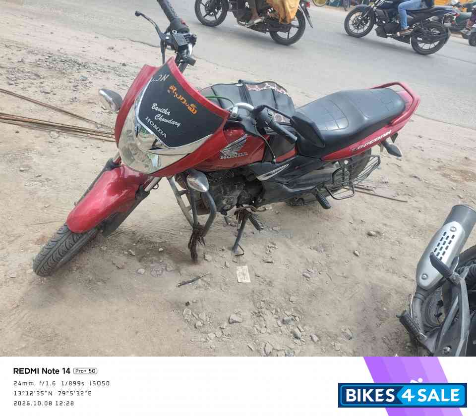 Red Honda Unicorn