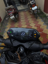 Racing Red Bajaj Pulsar N160 Dual Channel ABS