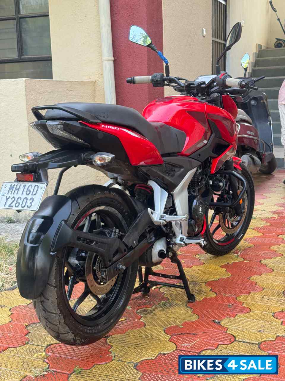 Racing Red Bajaj Pulsar N160 Dual Channel ABS Racing Red Bajaj Pulsar N160 Dual Channel ABS