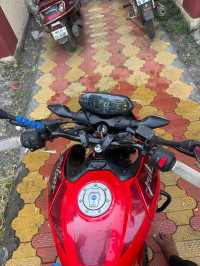 Racing Red Bajaj Pulsar N160 Dual Channel ABS