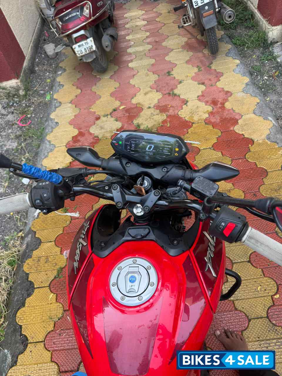 Racing Red Bajaj Pulsar N160 Dual Channel ABS Racing Red Bajaj Pulsar N160 Dual Channel ABS