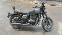 Gray Yezdi Roadster Chrome