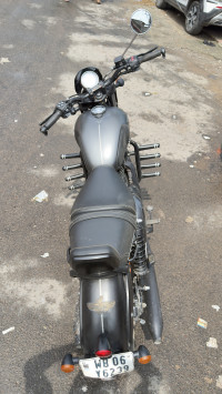 Gray Yezdi Roadster Chrome