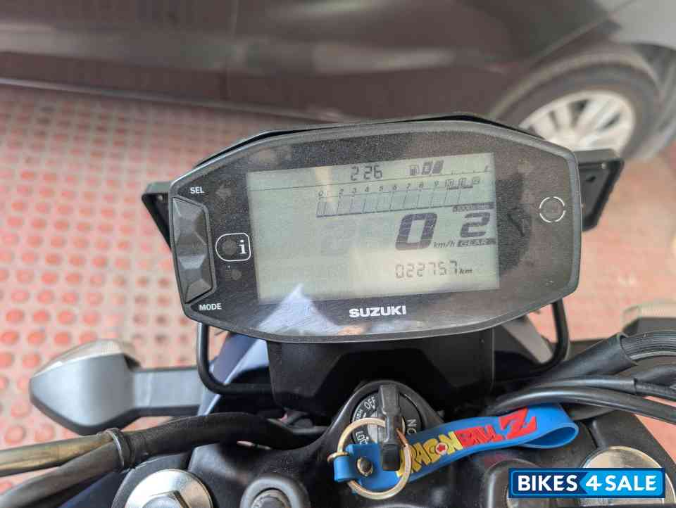 Mat Blue Suzuki Gixxer 250