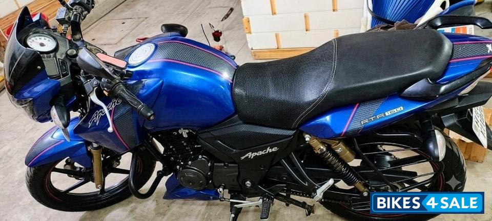 Blue TVS Apache RTR 160