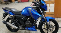 Blue TVS Apache RTR 160