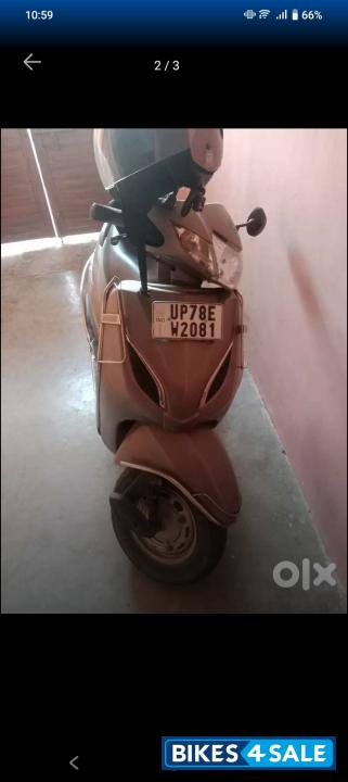 Gray Honda Activa 4G
