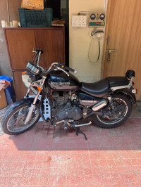 Blue Royal Enfield Thunderbird 350