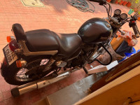 Blue Royal Enfield Thunderbird 350