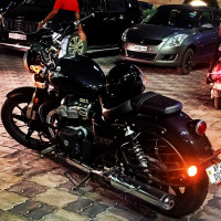 Astral Black Royal Enfield Super Meteor 650