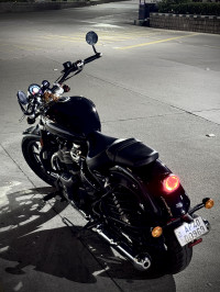 Astral Black Royal Enfield Super Meteor 650