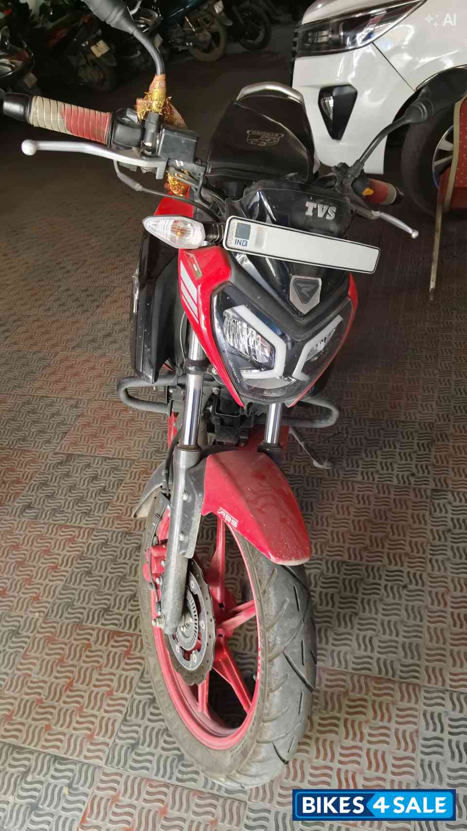 TVS Raider TFT Dual Disc
