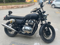 Black Royal Enfield Interceptor 650 Twin