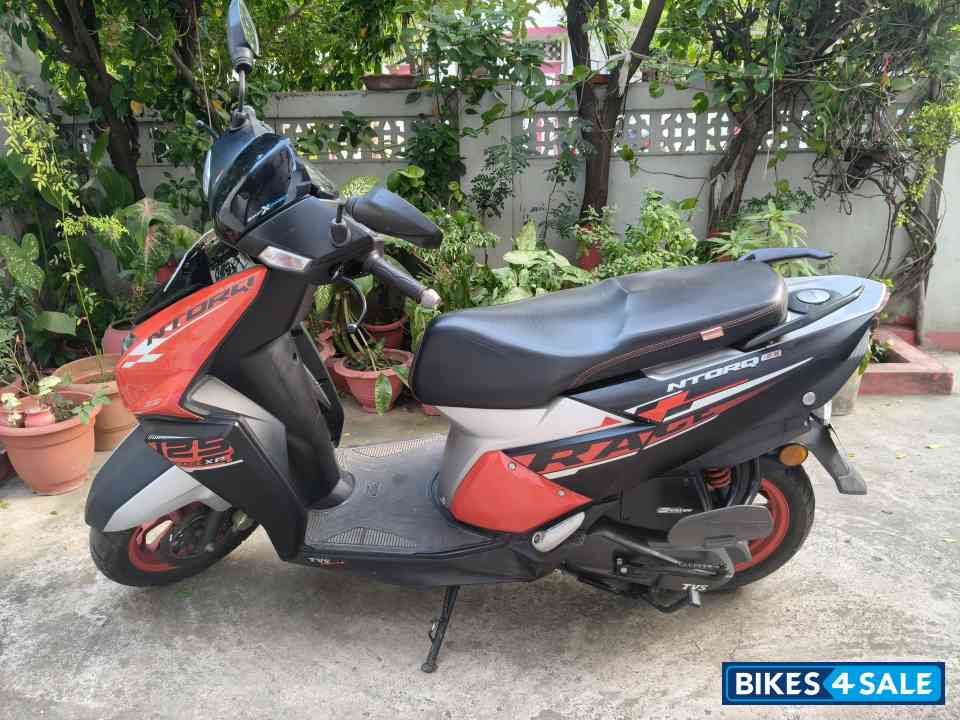 Red Black Race Edition TVS NTORQ 125 Race Edition BS6