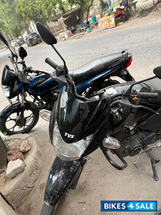 Black TVS Sport BS6 Black TVS Sport BS6