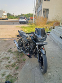 Black TVS Apache RTR 160