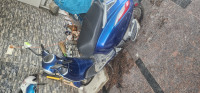 Blue Bajaj Chetak Electric