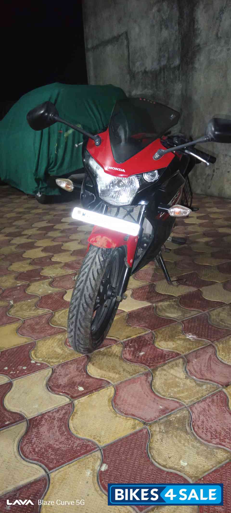 Red Black Honda CBR 150R