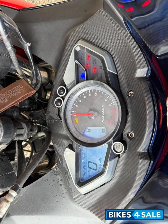 Burnt Red Satin Black Bajaj Pulsar RS 200
