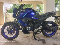 Blue Yamaha FZ-S FI Hybrid