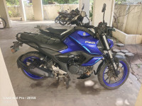 Blue Yamaha FZ-S FI Hybrid