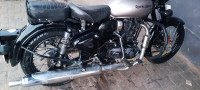 Mercury Silver Royal Enfield Classic 350 Single Channel BS6