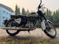 Silver Royal Enfield Classic 350