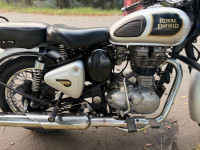 Silver Royal Enfield Classic 350