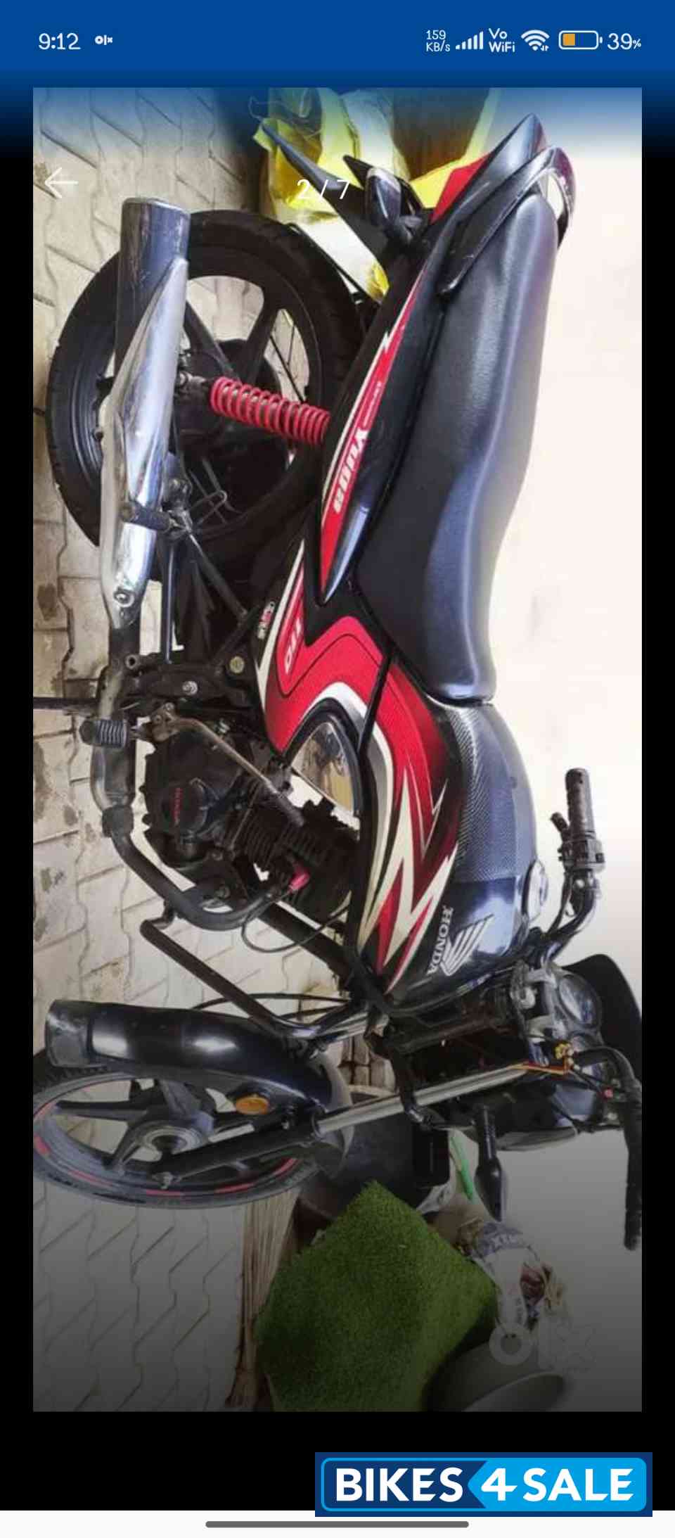 Black Red Honda Dream Yuga Black Red Honda Dream Yuga