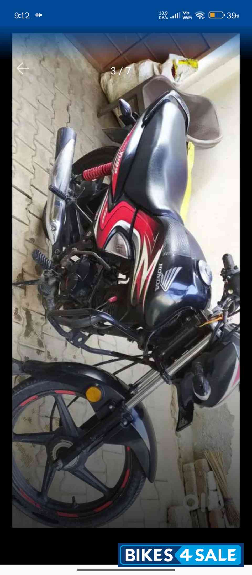 Black Red Honda Dream Yuga Black Red Honda Dream Yuga