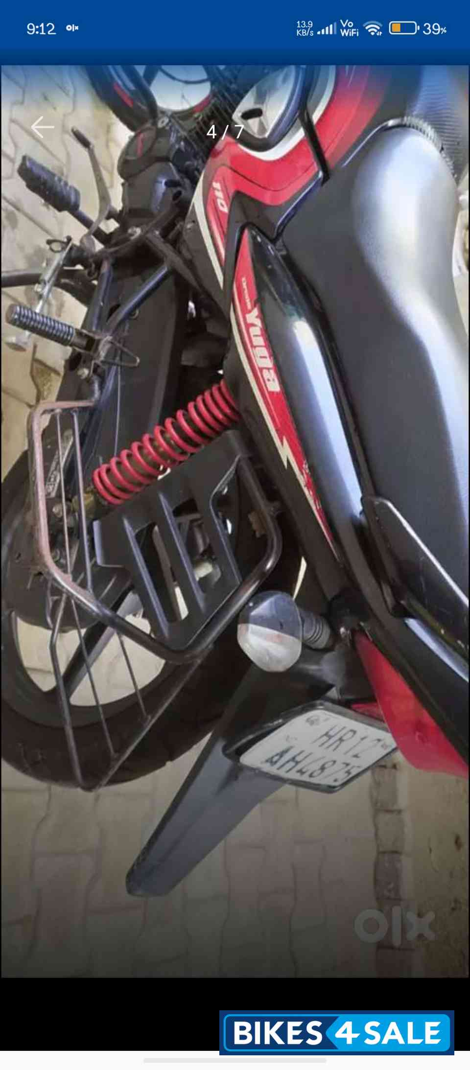 Black Red Honda Dream Yuga Black Red Honda Dream Yuga