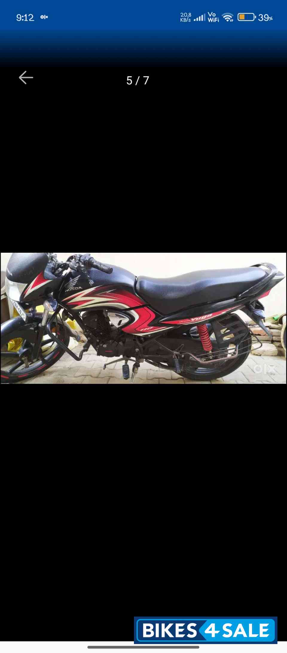 Black Red Honda Dream Yuga Black Red Honda Dream Yuga