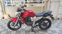 Red Yamaha FZ16