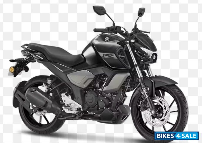 Black Yamaha FZ-S FI V2