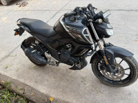 Black Yamaha FZ-S FI V2