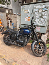 Steel Blue Yezdi Roadster Dark