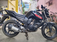 Black Yamaha FZ-S
