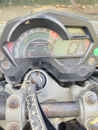 Black Yamaha FZ-S