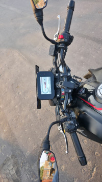Matt Black TVS Apache RTR 160 4V TFT with Map Mirroring