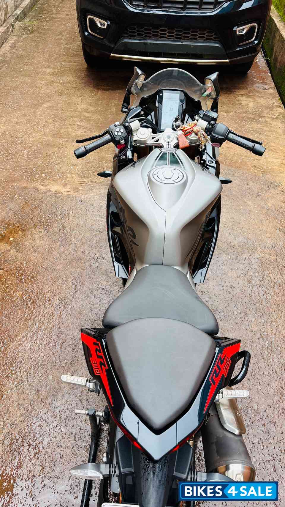 Red Black TVS Apache RR 310