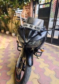 Midnight Black Yamaha Fazer
