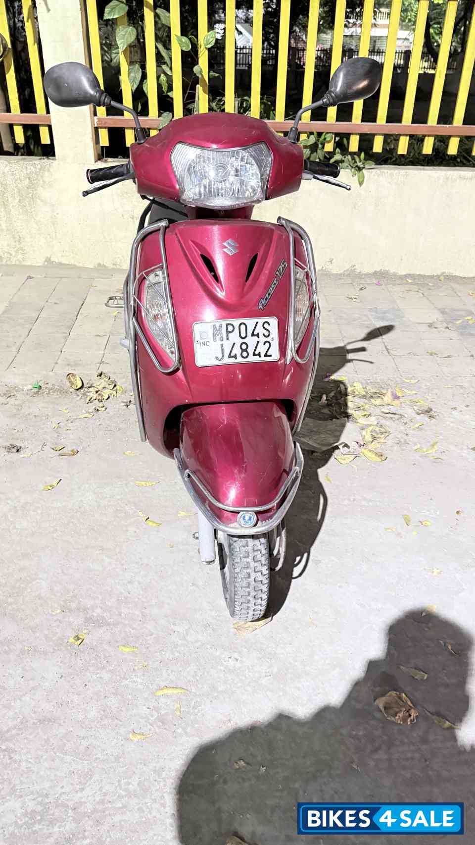Maroon Suzuki Access 125