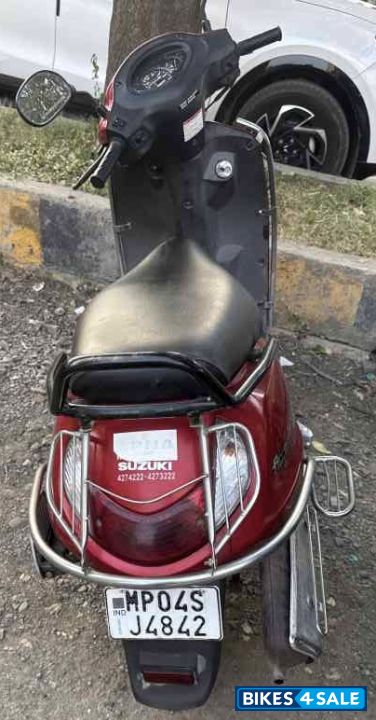 Maroon Suzuki Access 125