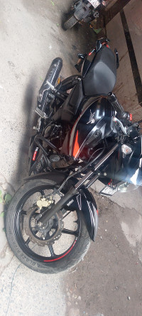 Black TVS Apache RTR 160
