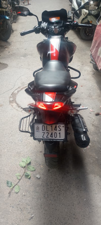 Black TVS Apache RTR 160