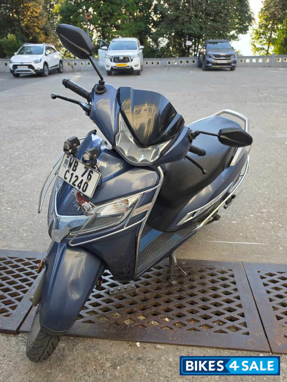 Midnight Blue Metal Honda Activa 125 BS6 Midnight Blue Metal Honda Activa 125 BS6