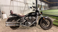 Black Indian Scout Bobber
